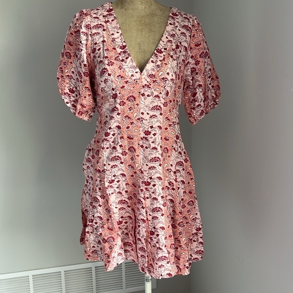 Rhode X Target Whimsical Floral Print Mini Dress  Various Sizes - Picture 6 of 8